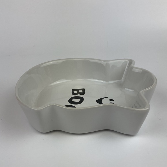 Michael’s Stoneware Ghost & Pumpkin Baking Dishes set of 2 6” - Picture 10 of 15